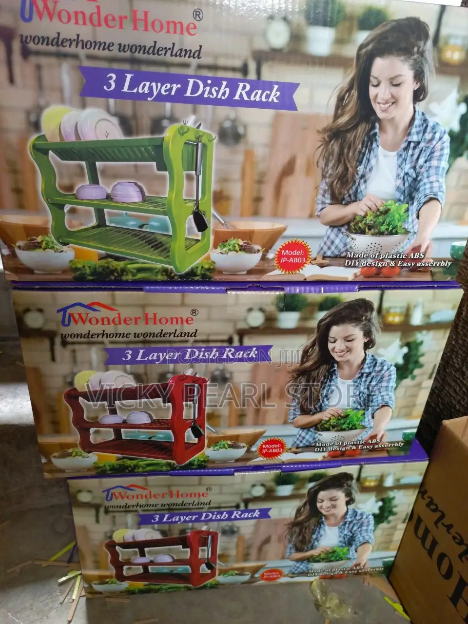 3 Layers Dish Rack