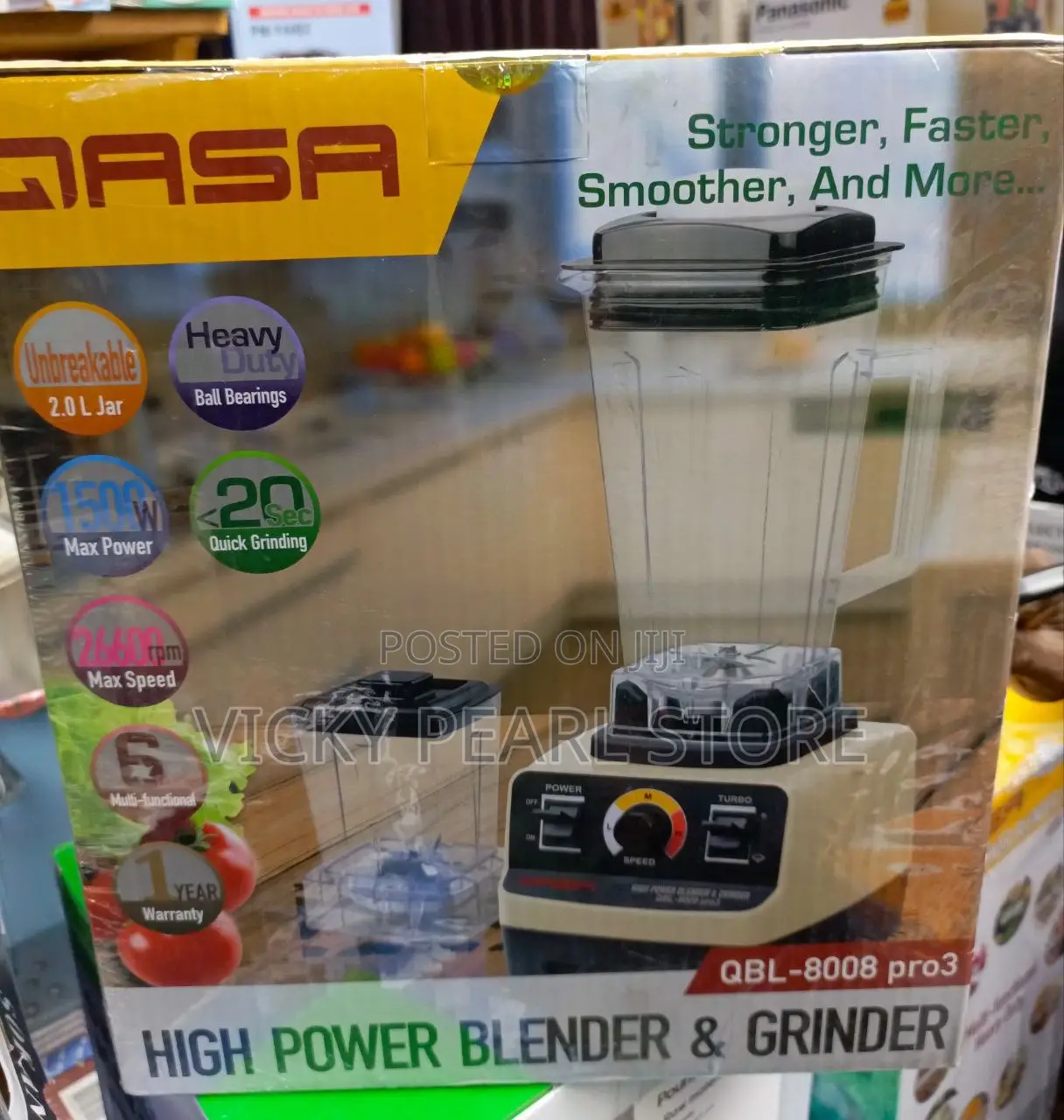 QASA Electric Blender 2.0L