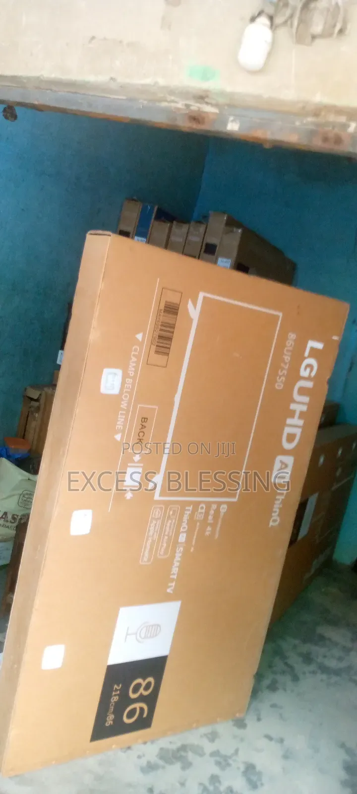 Brand New 86"Inches Smart TV+Bluetooth, Netflix-86up7550