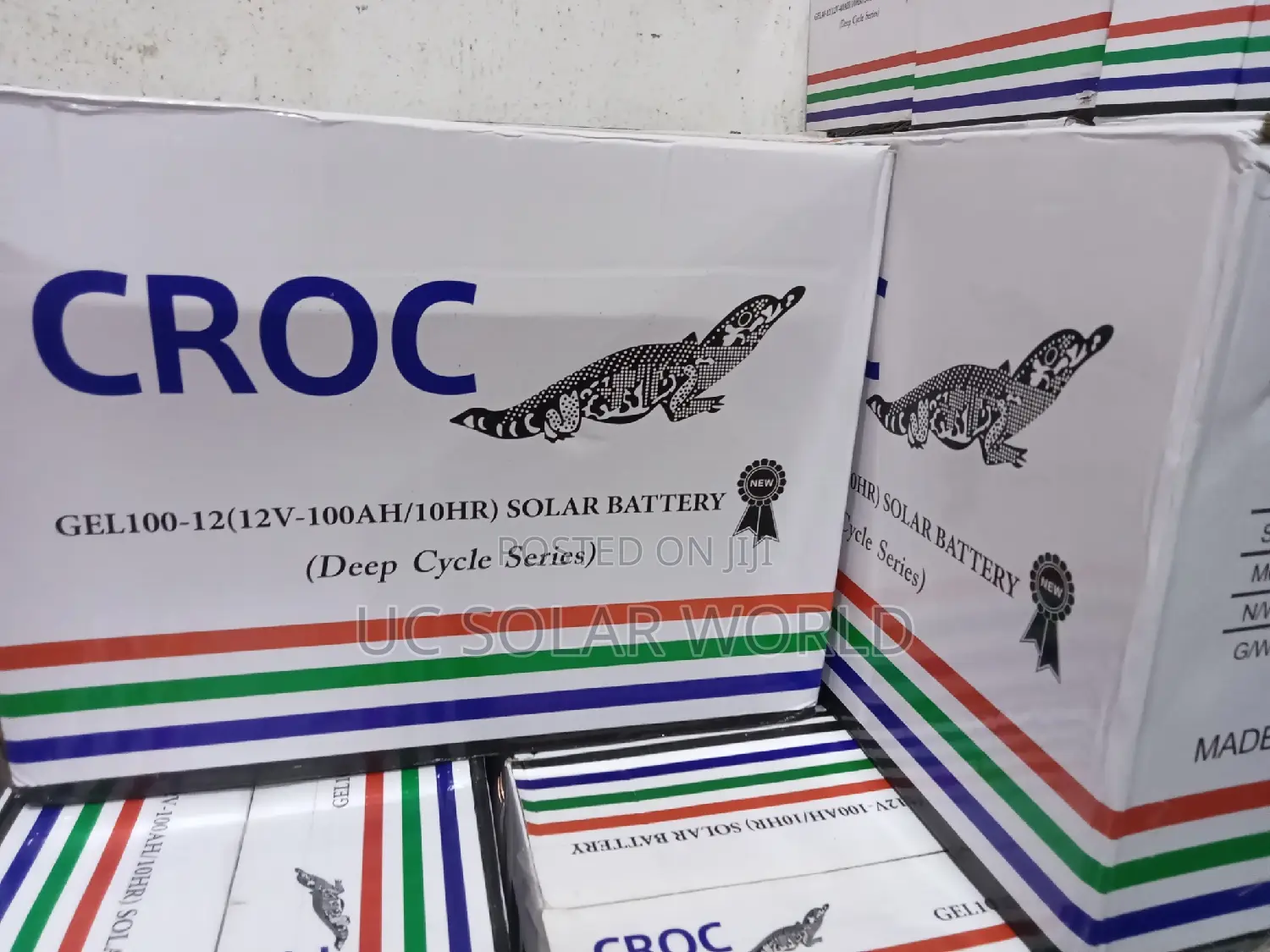 CROC 100ah Gel Battery
