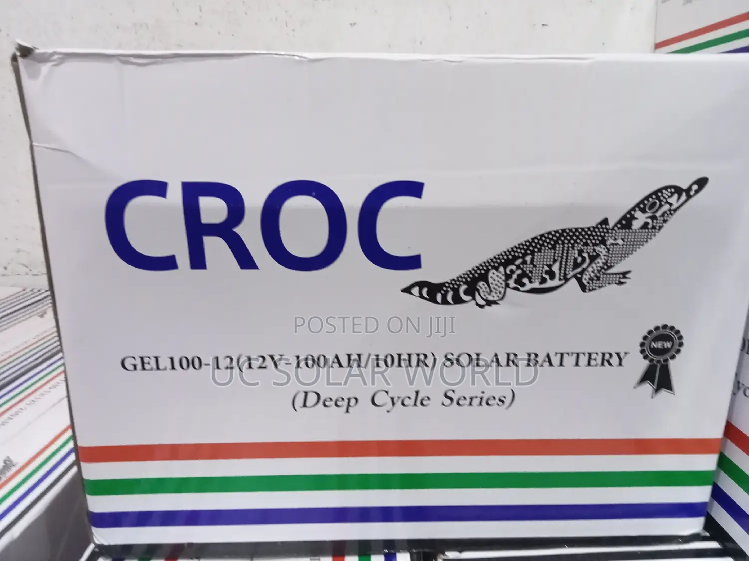 CROC 100ah Gel Battery