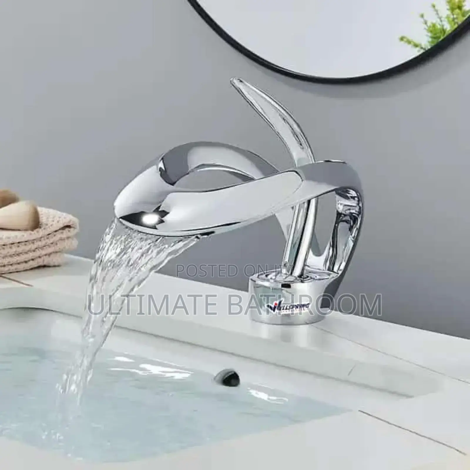 High Quality Fountain  Chrome Basin Mixer Tap