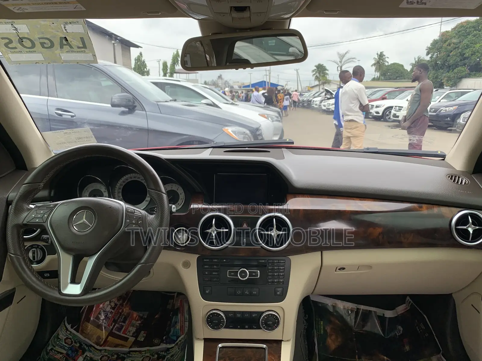 Mercedes-Benz GLK-Class 350 4MATIC 2014 Red