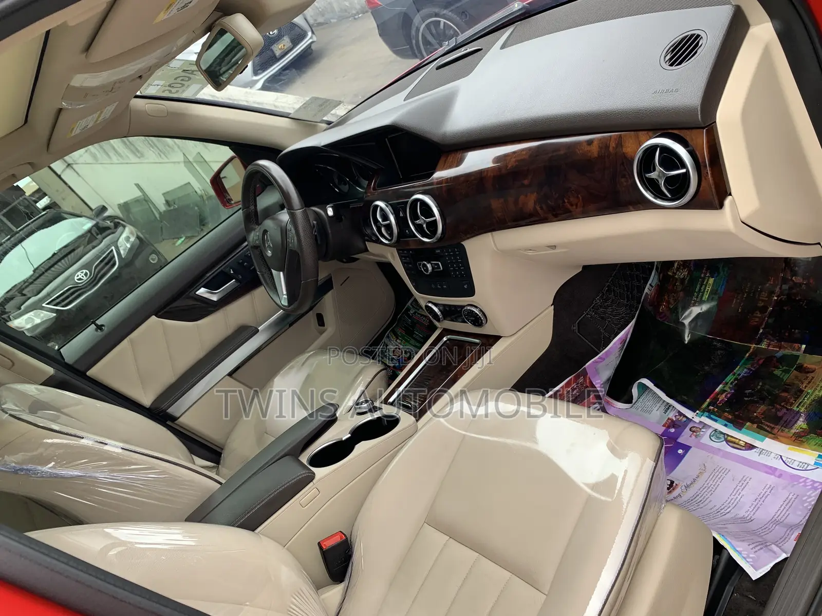 Mercedes-Benz GLK-Class 350 4MATIC 2014 Red