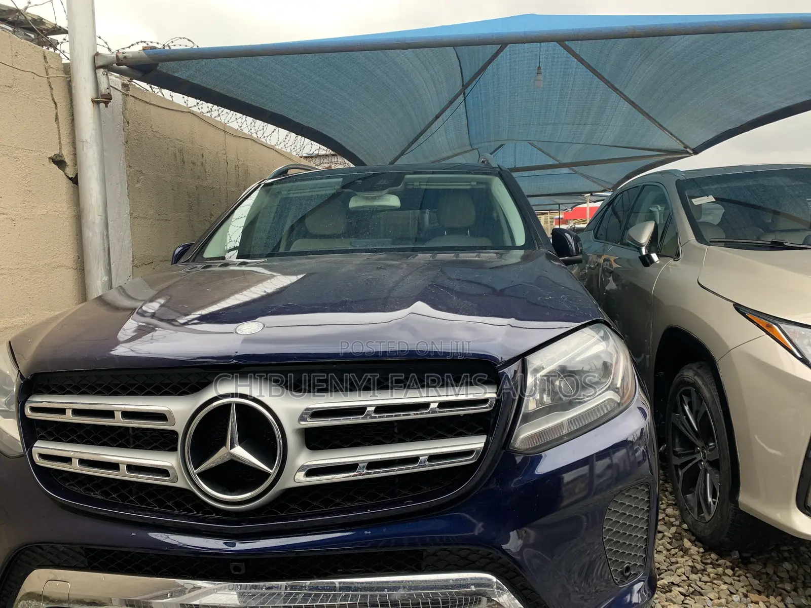Mercedes-Benz GLS-Class GLS450 4Matic 2017 Blue