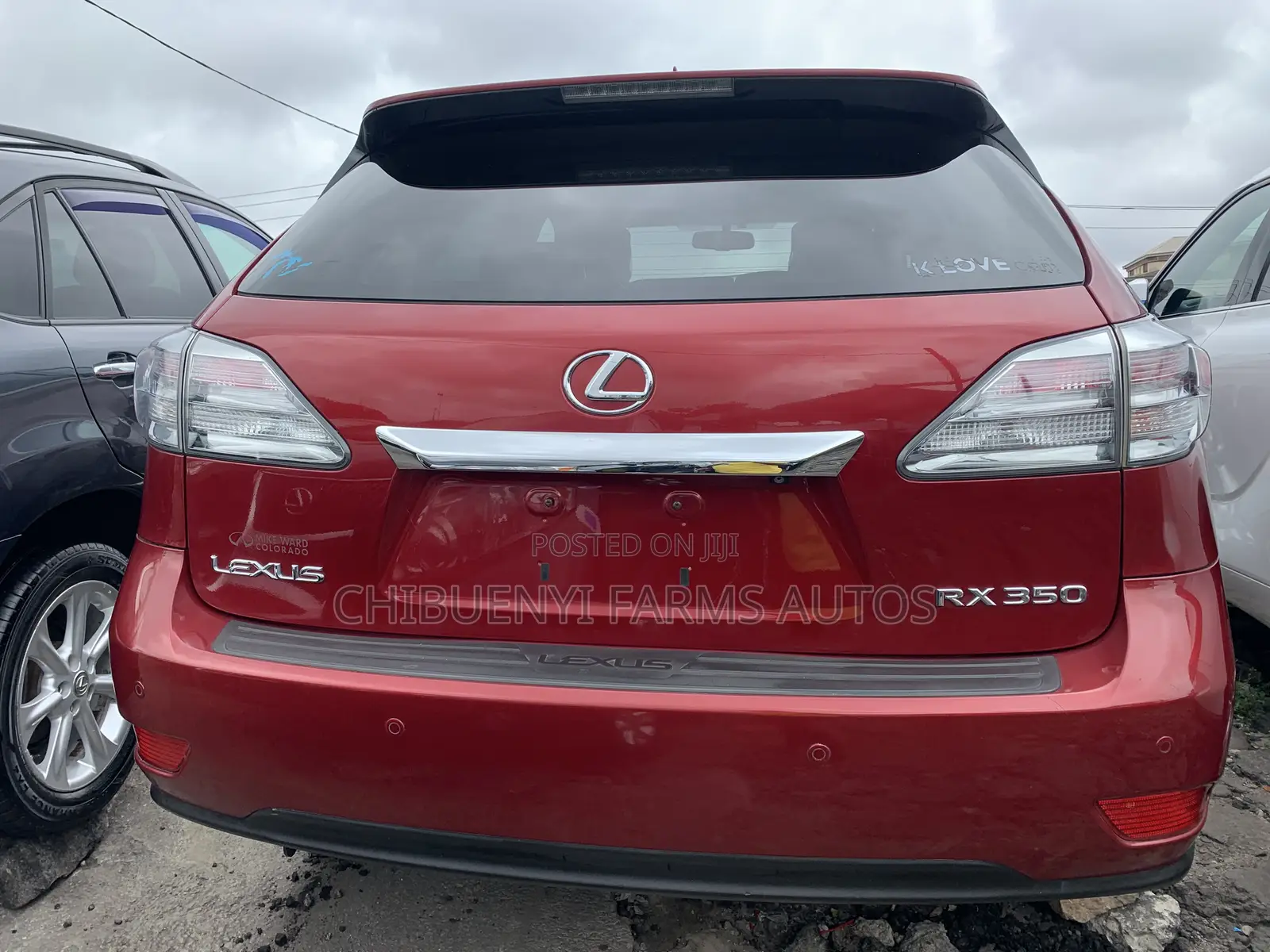 Lexus RX 350 2010 Red