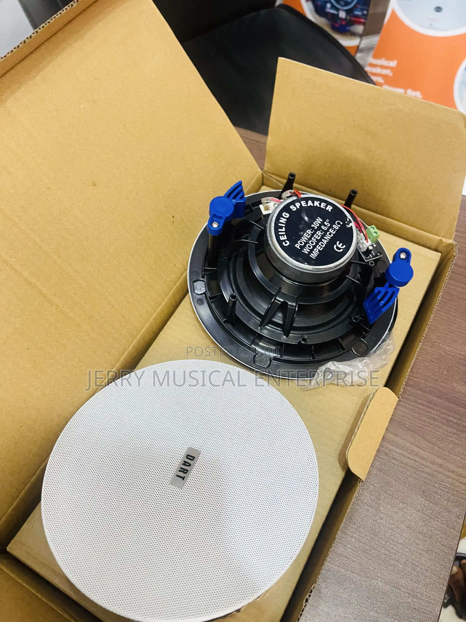 Dart 2in1 Frameless Ceiling Speakers