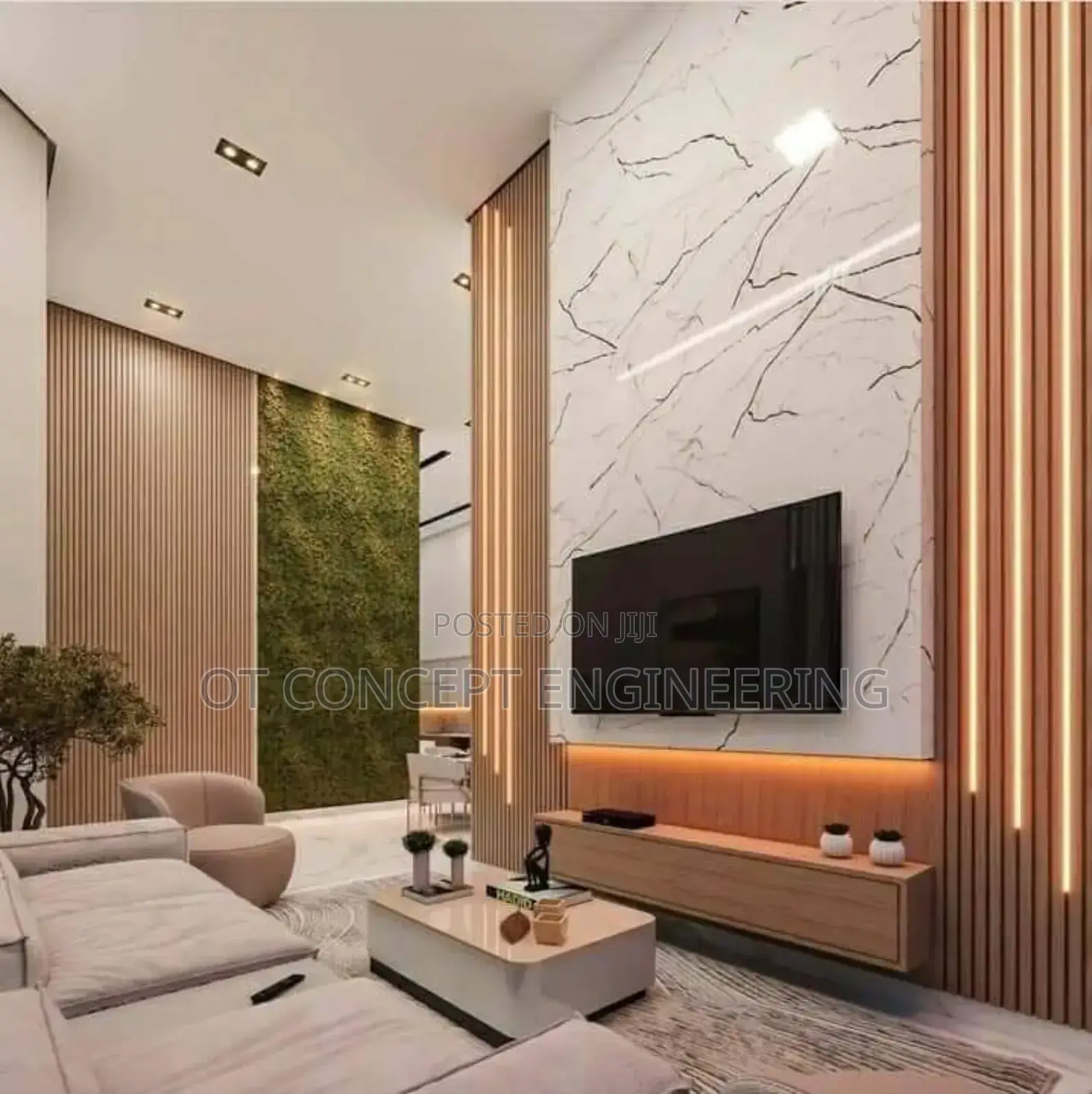 Living Room TV Console