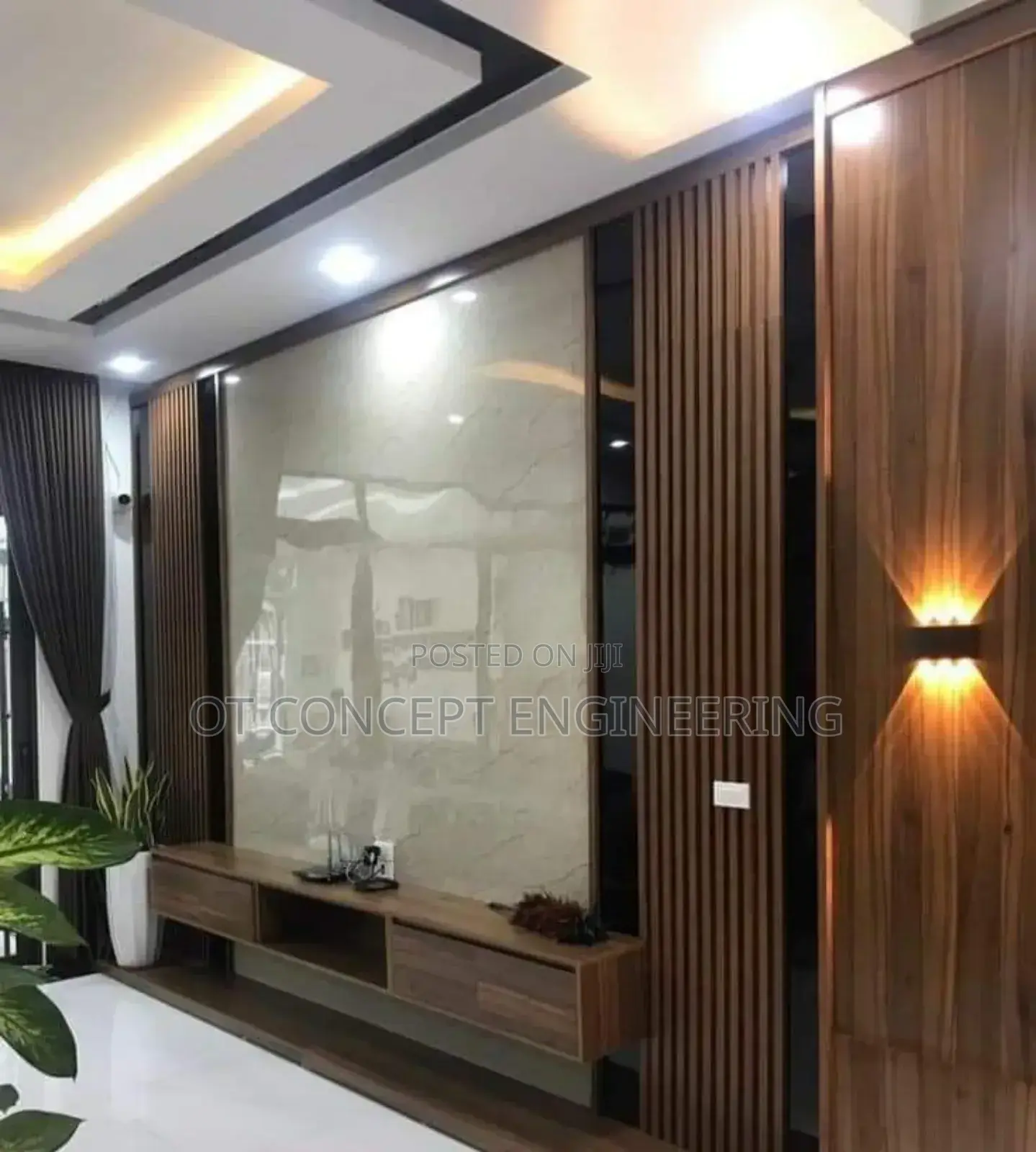 Living Room TV Console