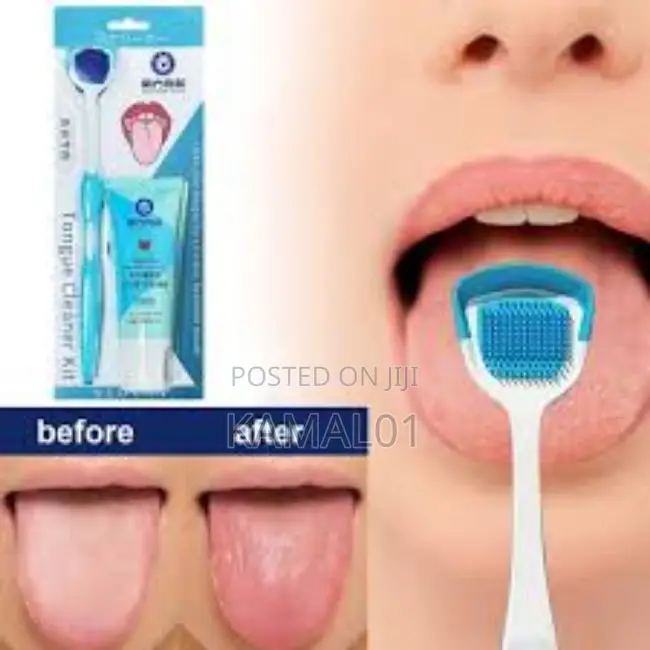 Eelhoe Tongue Cleansing Gel With Tongue Scraper Cleaner