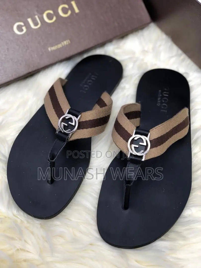 Gucci Leather Slipers
