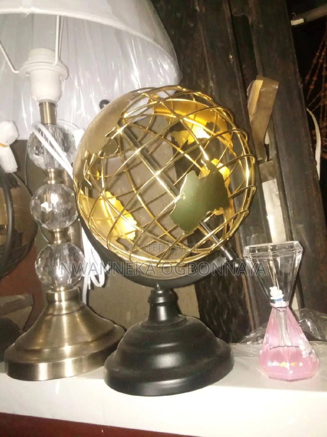 Desktop Accessories Creative Globe Art Aesthetic Living Room