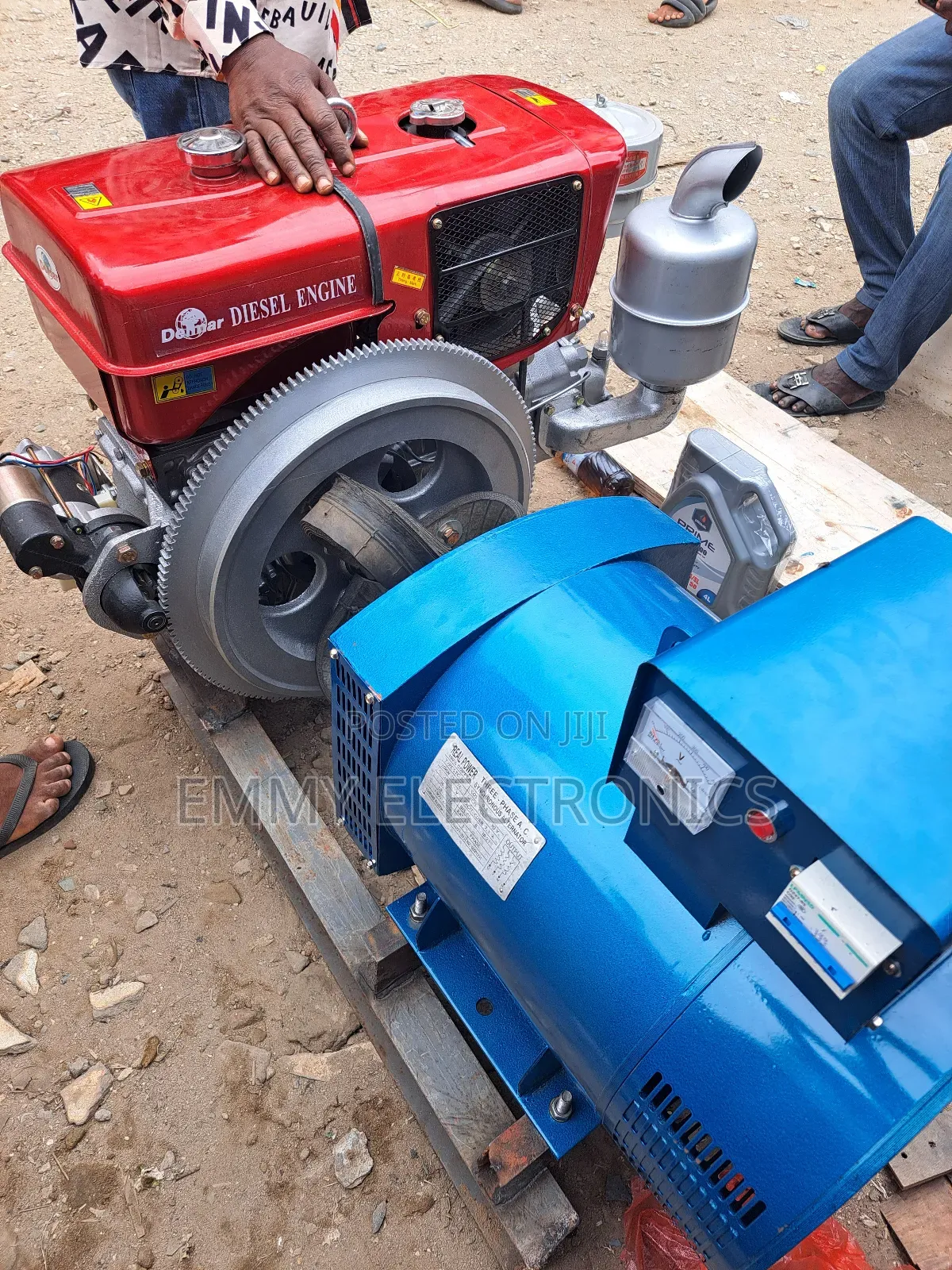 1130 Engine With 35kva Alternator Coil 100% Copper