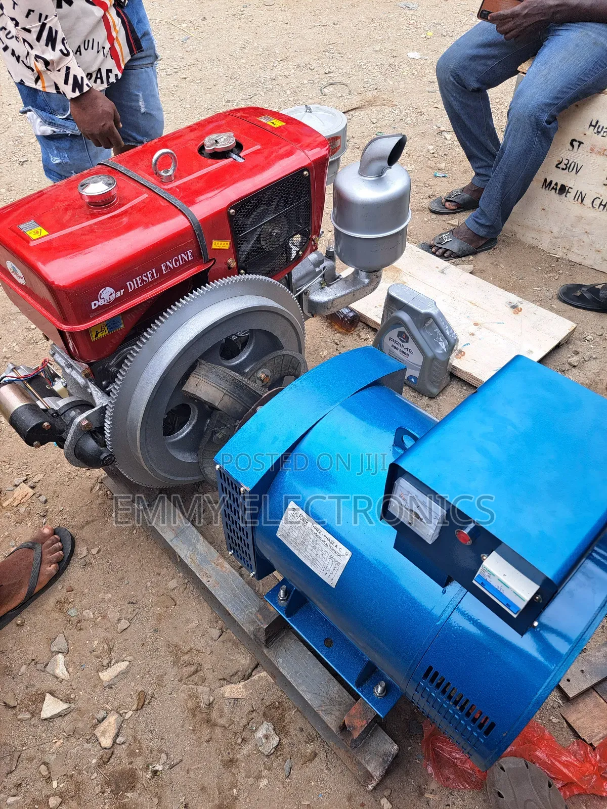 Basic Diesel Generator 1130 Engine With 35kva Alternator