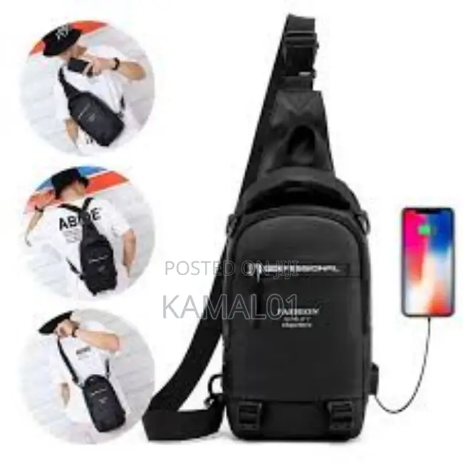 Men Sling Backpack Cross Body Shoulder Chest Bag