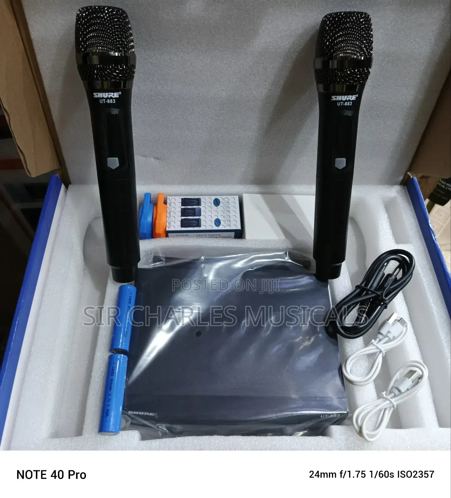 Shure UT-883 Wireless Microphone Rechargeable