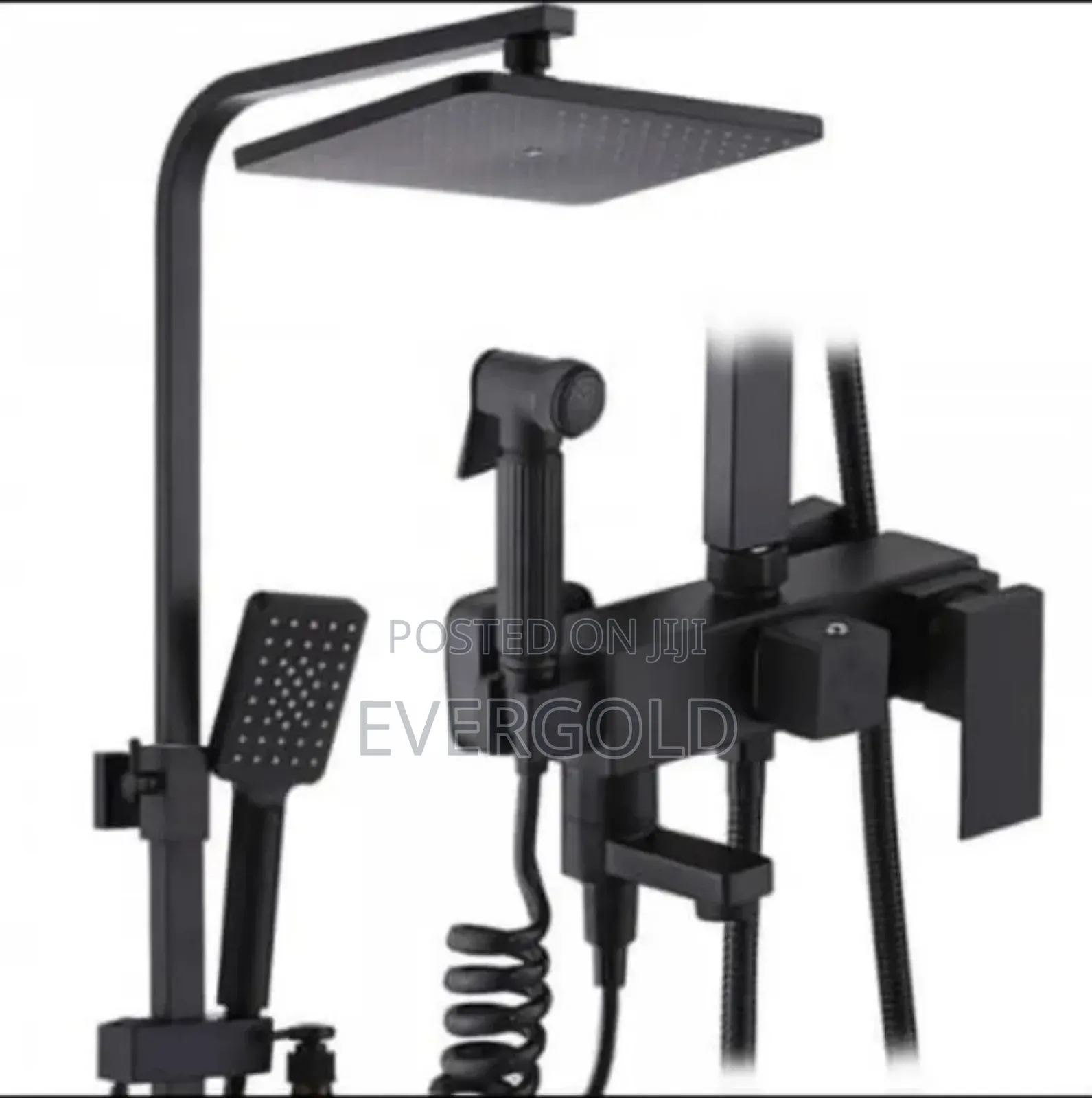 Hot and Cold Shower Mixer Set With Complete Accessories
