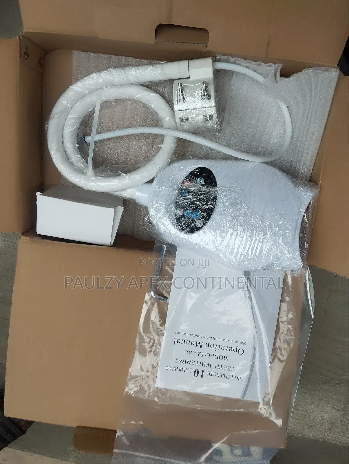 Teeth Whitening Machine Without Stand (Multicoloured)