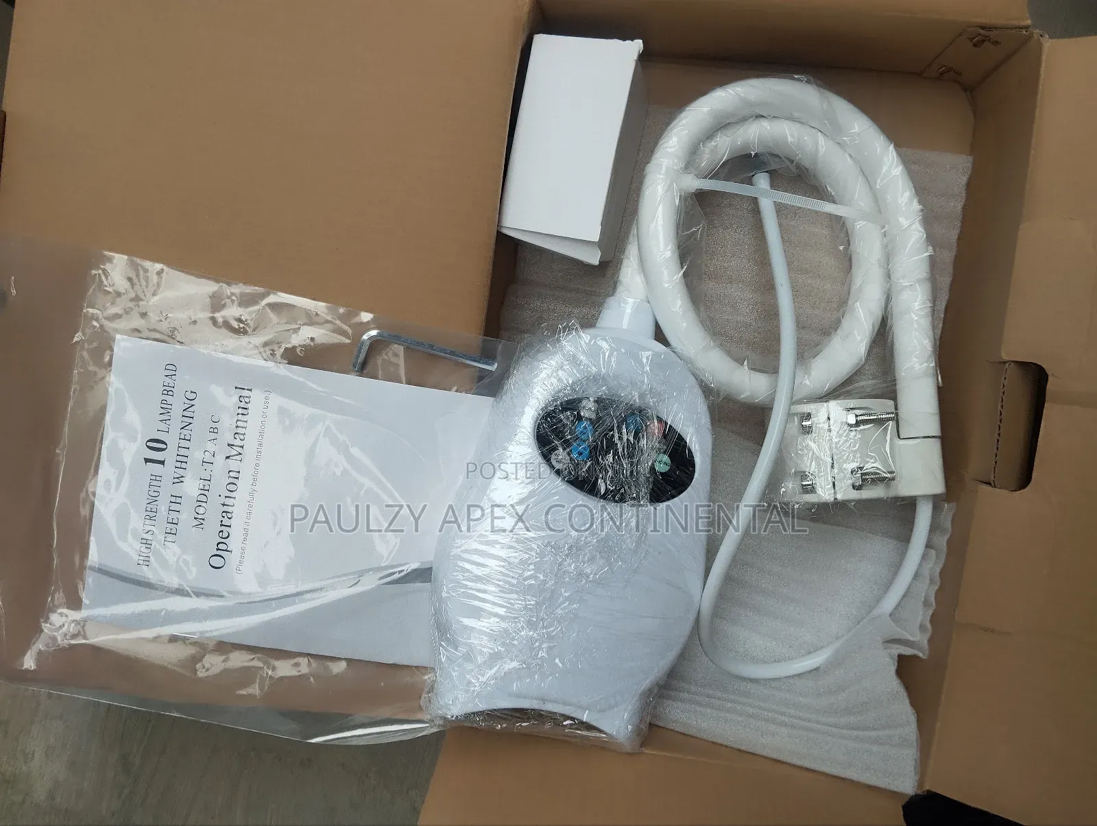 Teeth Whitening Machine Without Stand (Multicoloured)