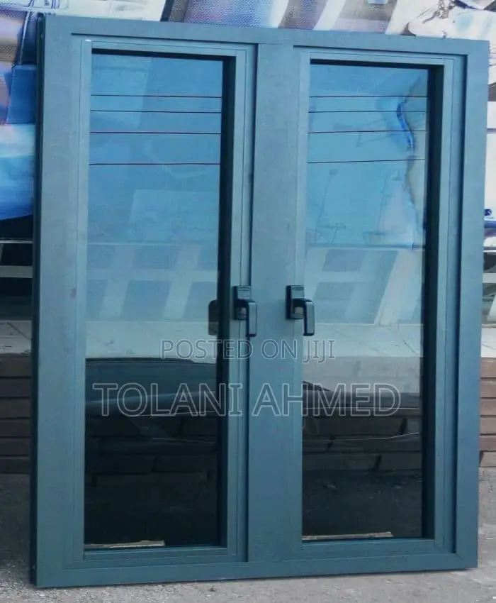 Ebm Casement Window Attached With Security Iron Bars