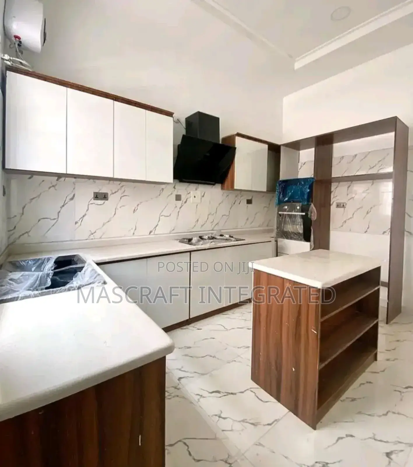HDF Wood Kitchen Cabinet