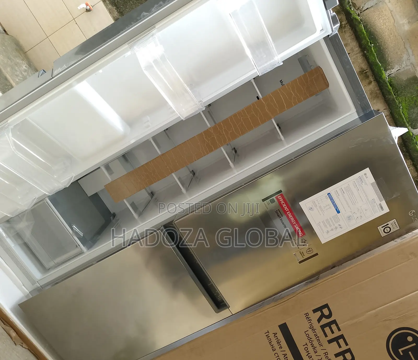 Best Selling Side by Side LG Refrigerator -Brand New 625L