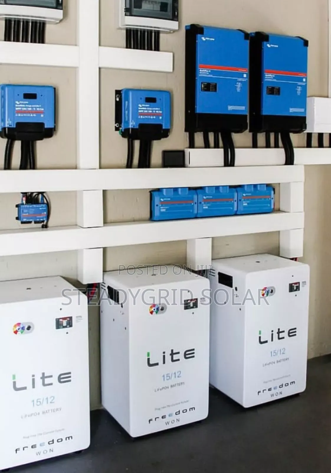 20kva/48v Solar Inverter Set With 45kwh Lithium Ion Battery