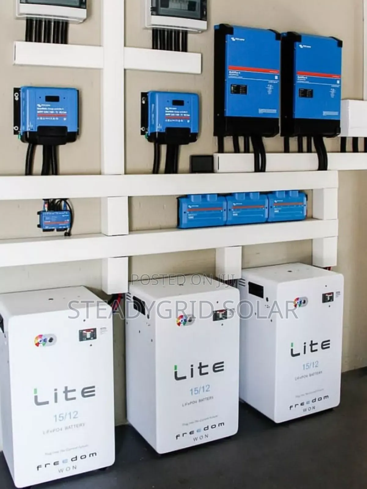 20kva/48v Solar Inverter Set With 45kwh Lithium Ion Battery