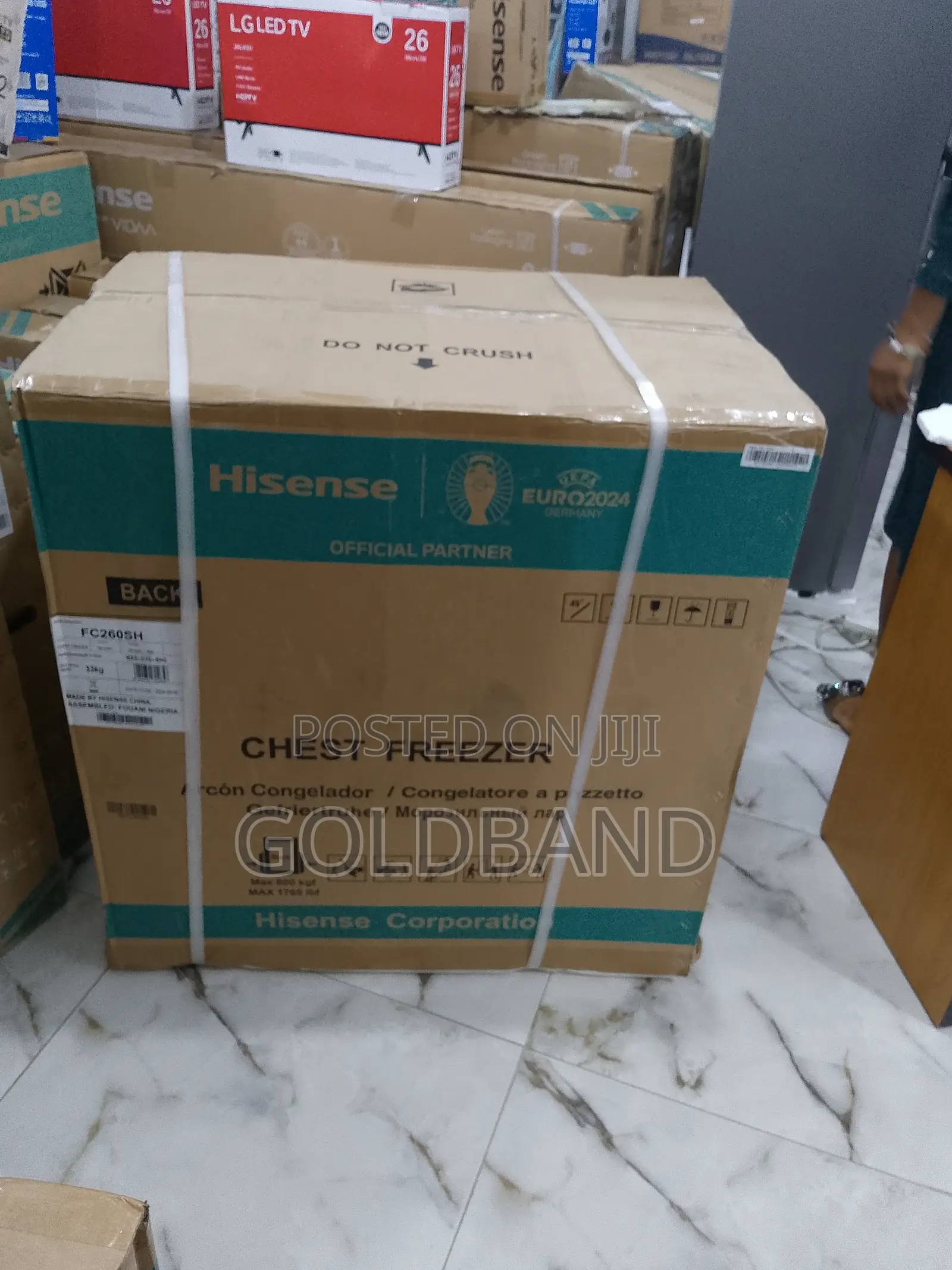 Responsive 250L Fc340sh Hisense Chest Freezer