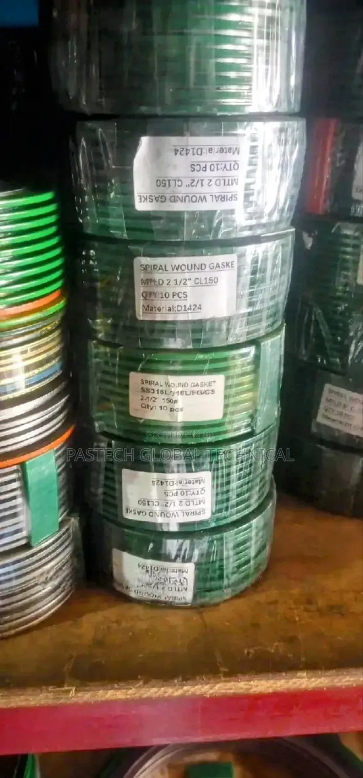 2-1/2" Spiral Wound Gasket LB150
