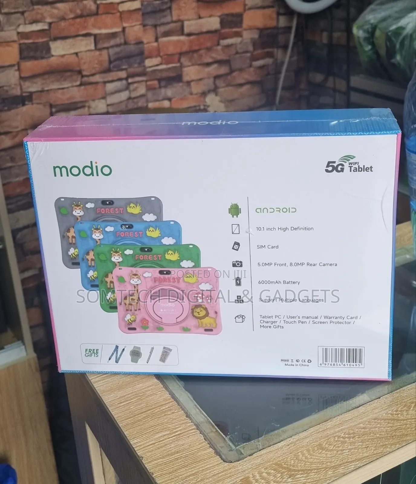 Children's Educational Tablet Modio M25 6GB 256gb