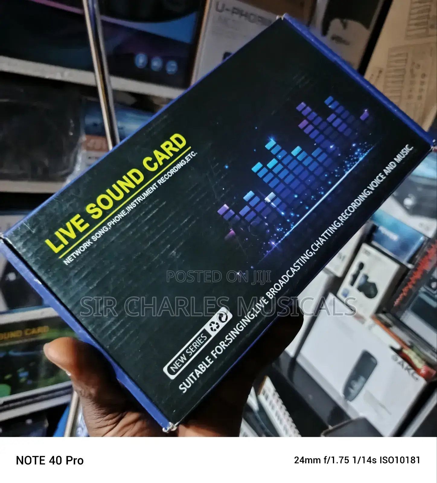 V15-Pro Karaoke and Live Sound Card