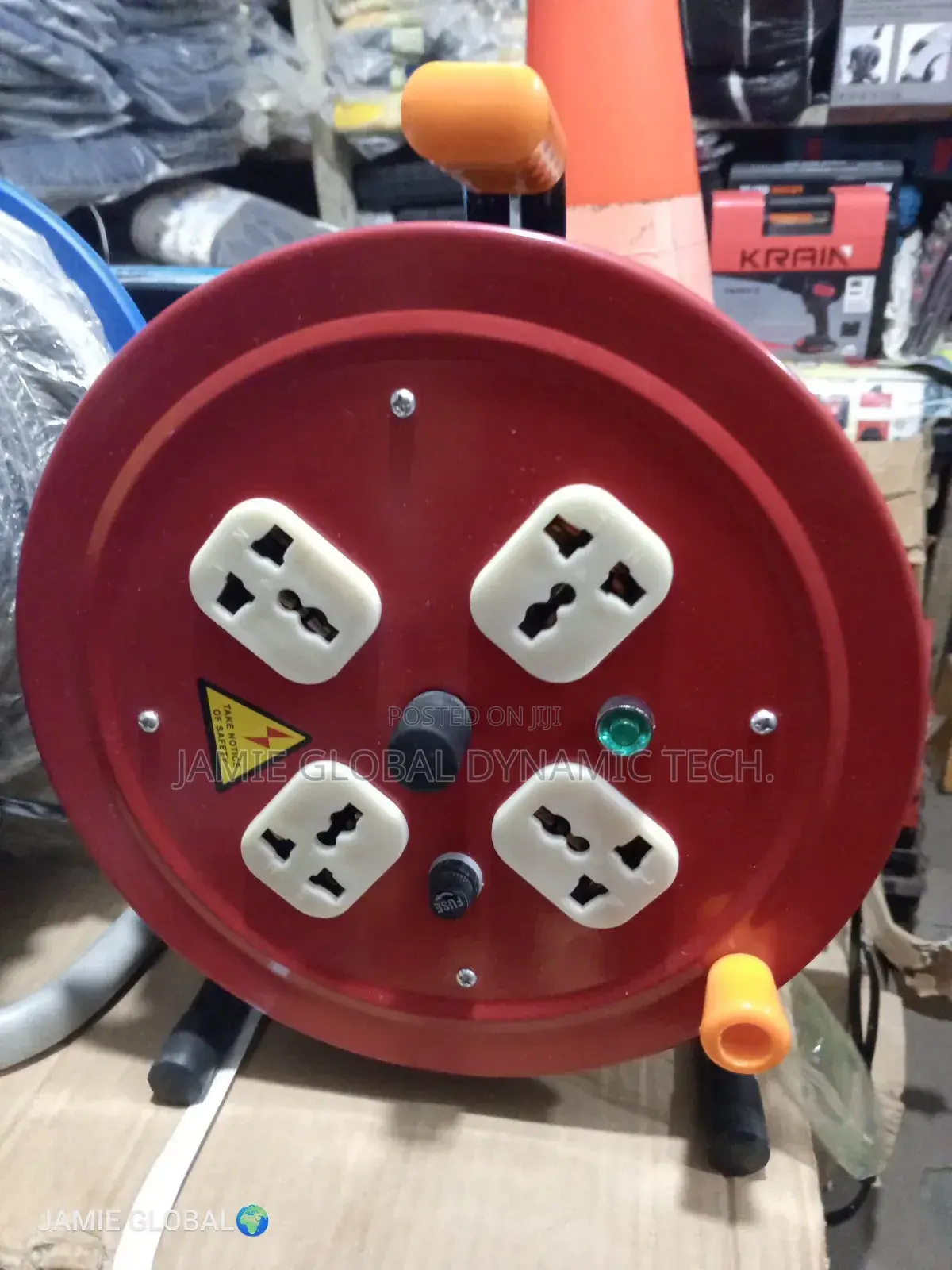 2.5mm × 25m Extension Cable Reel
