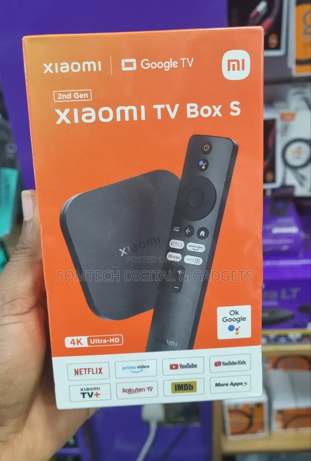 Xiomi TV Box S 2nd Gen Ultra HD Streaming Device
