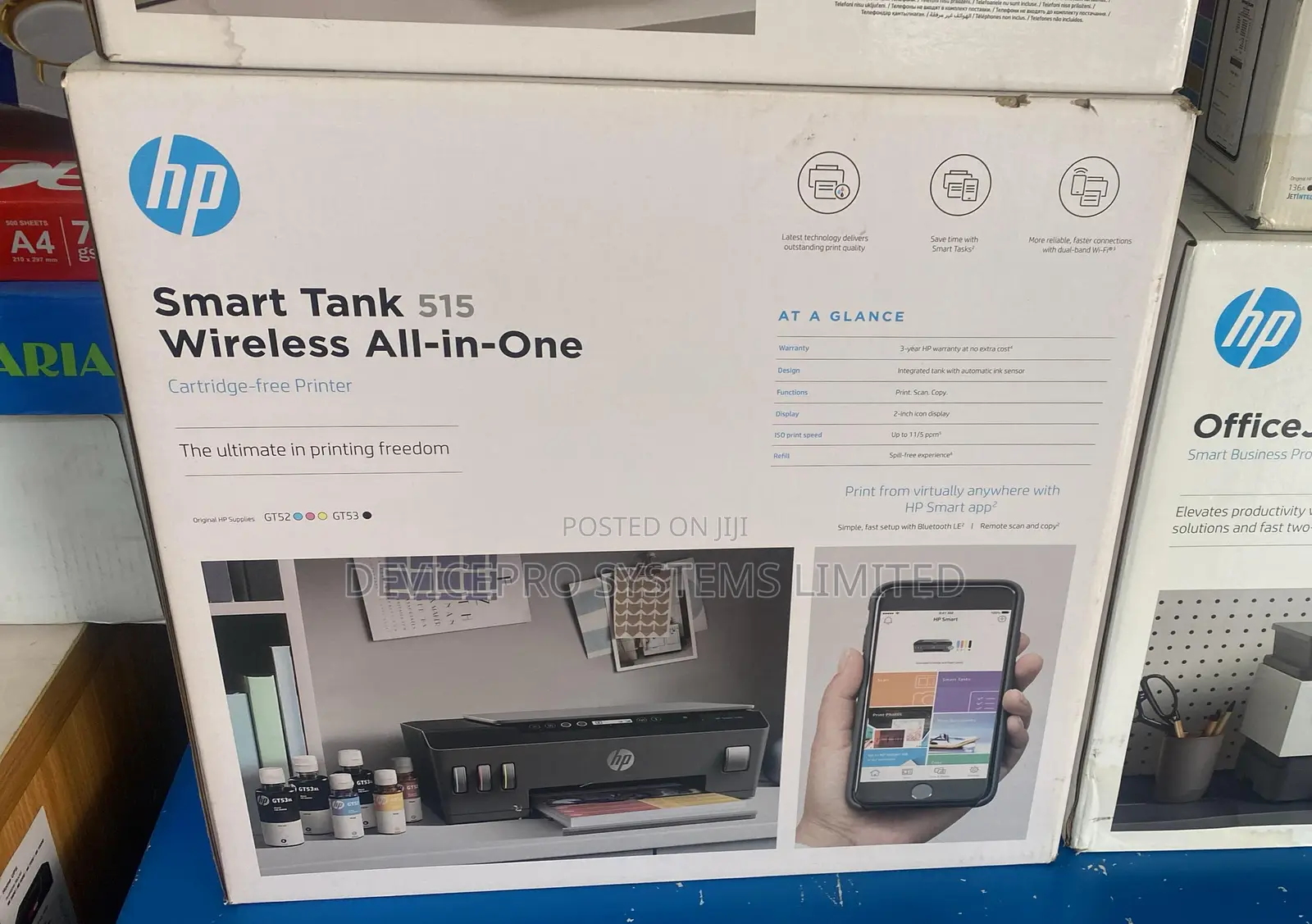 HP Smart Tank 515 Wireless All in One Printer