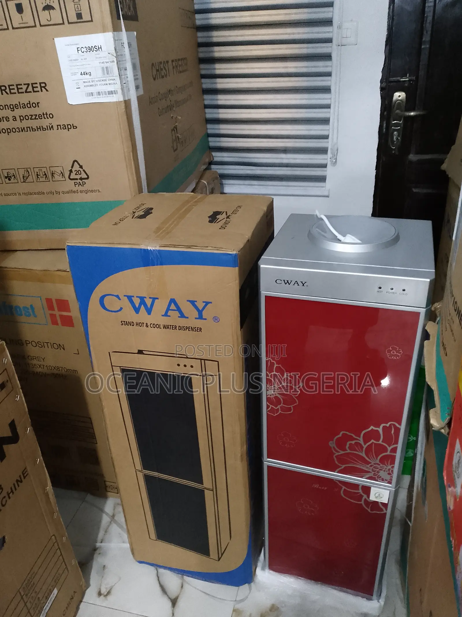 Super Strong Cway Hot and Cold Water Dispenser With Fridge