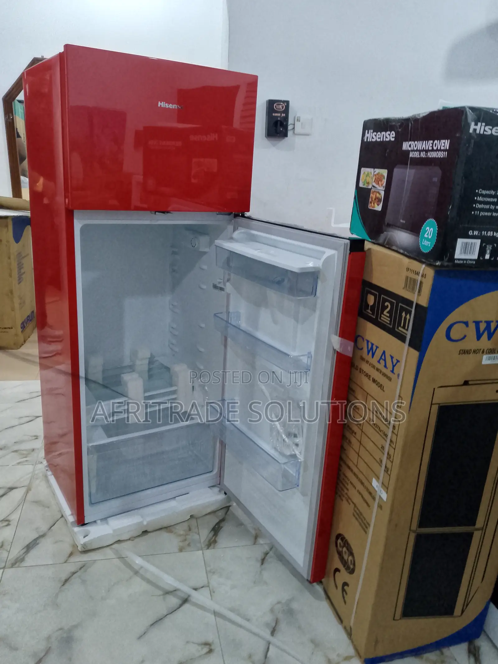 205 Litres HISENSE 205DRB Refrigerator + Dispenser