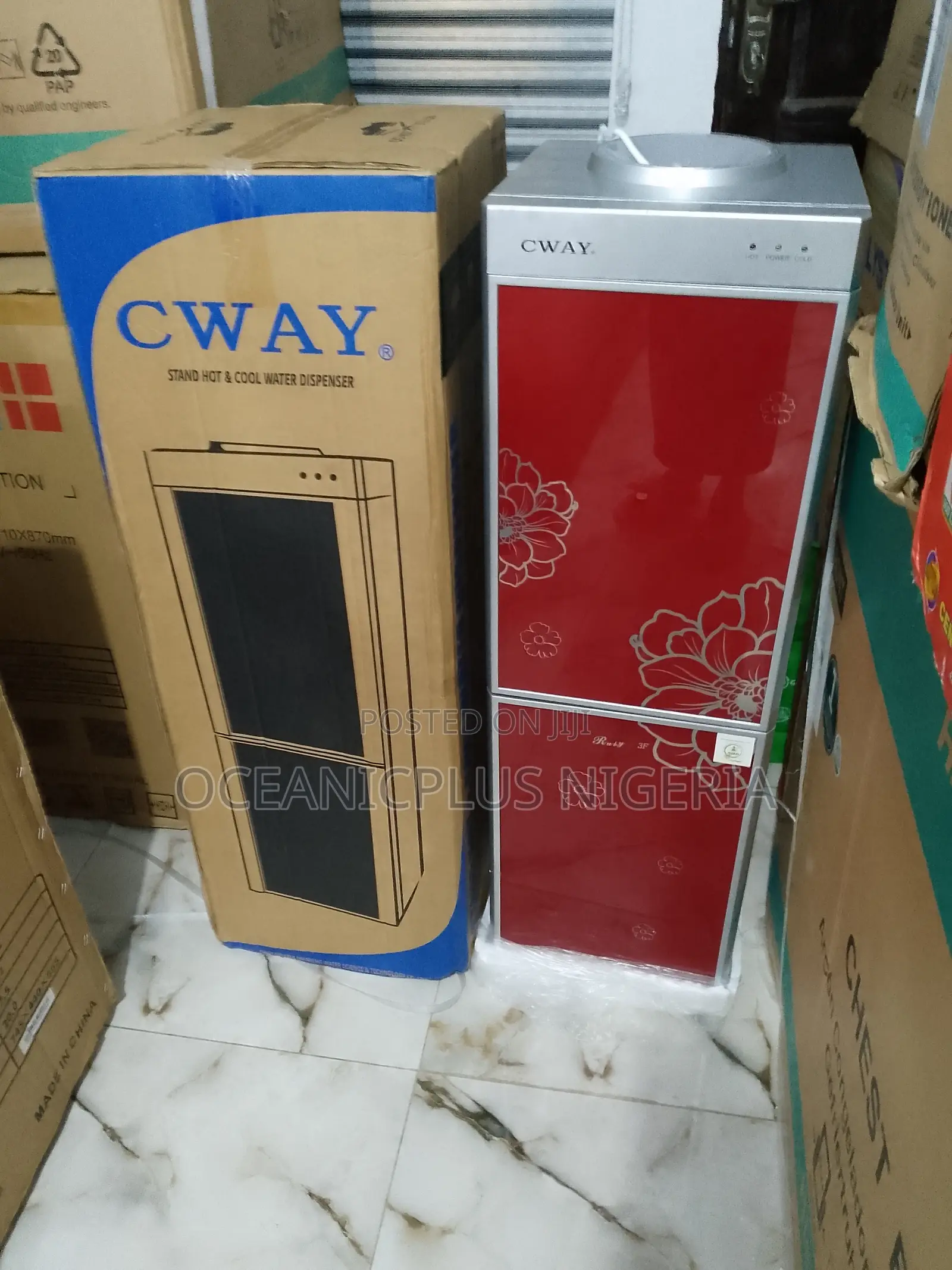 Best Price Cway Hot and Cold Water Dispenser With Fridge