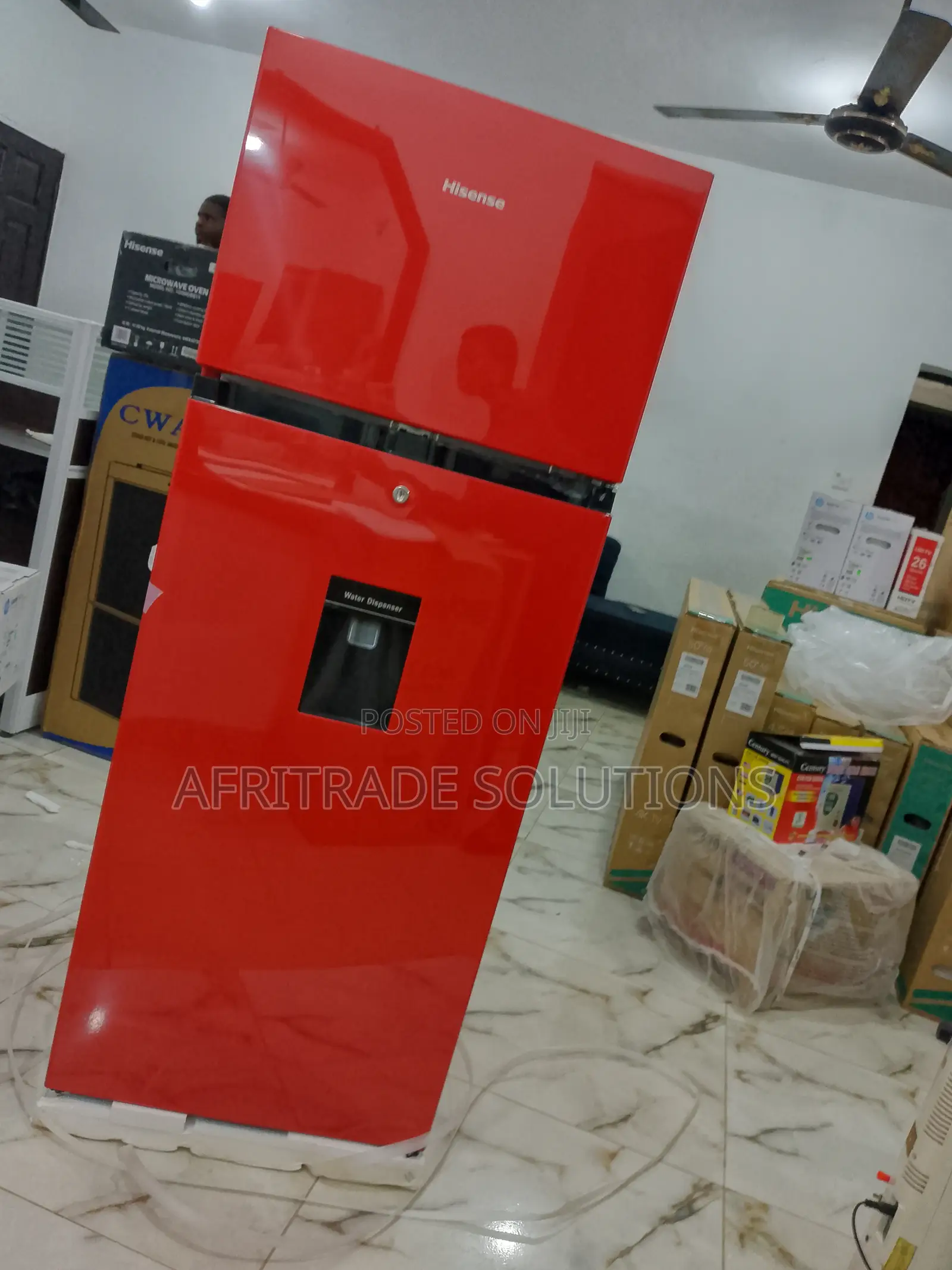 HISENSE 205DRB 205 Liters Top Mount Refrigerator + Dispenser