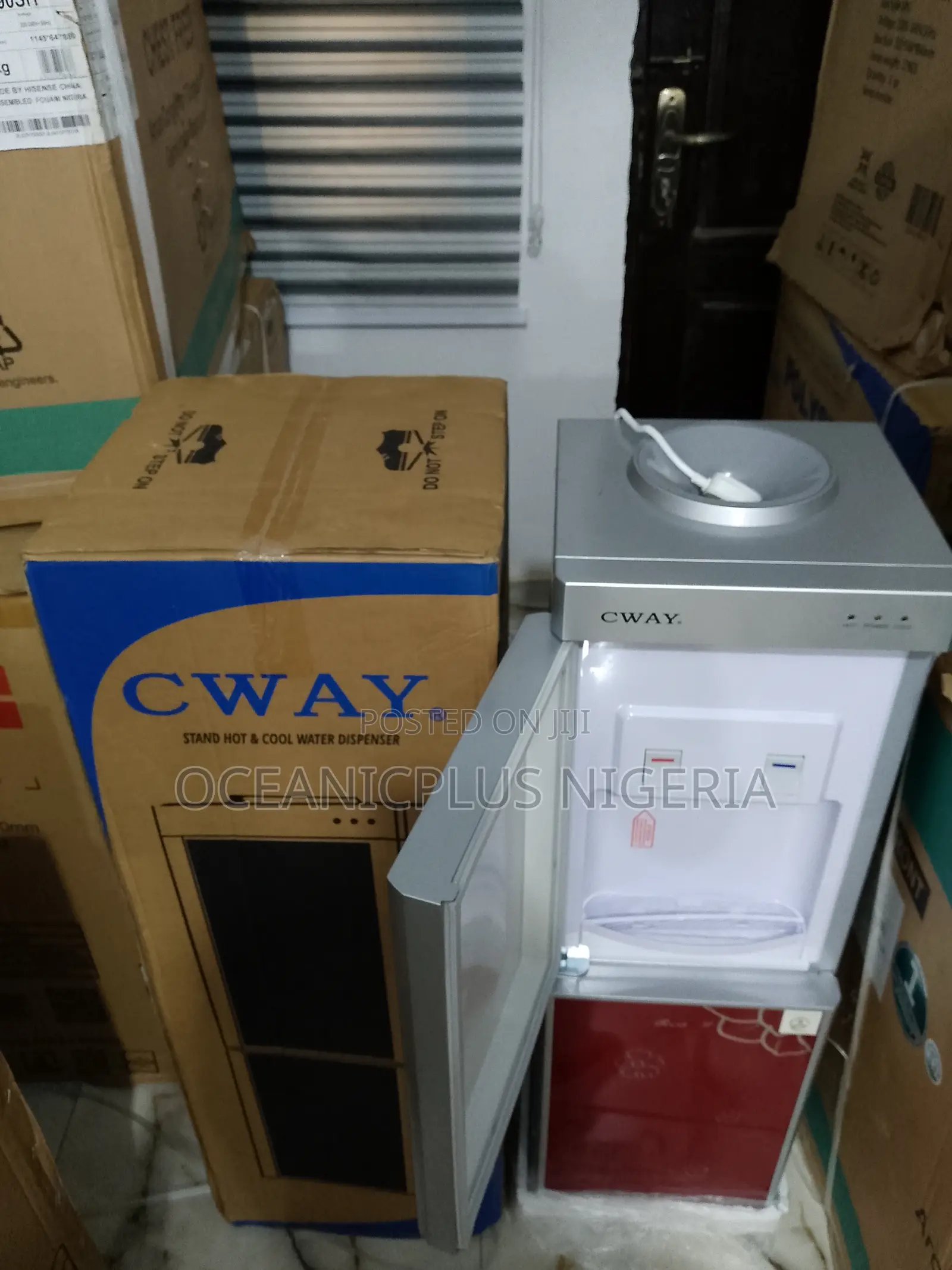 Trending-Standard Cway Hot and Cold Dispenser With Fridge