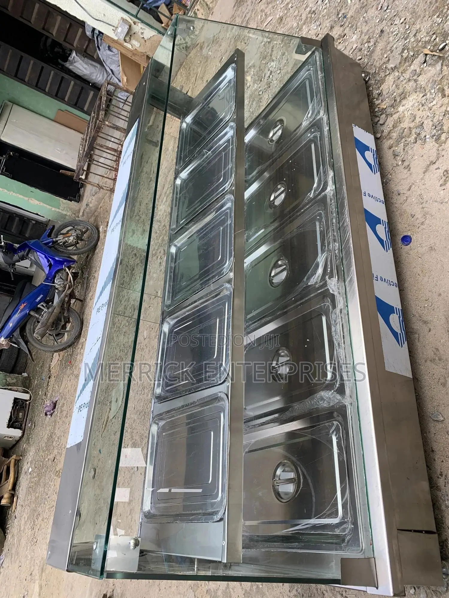 Industrial 10plate Food Display Warmer