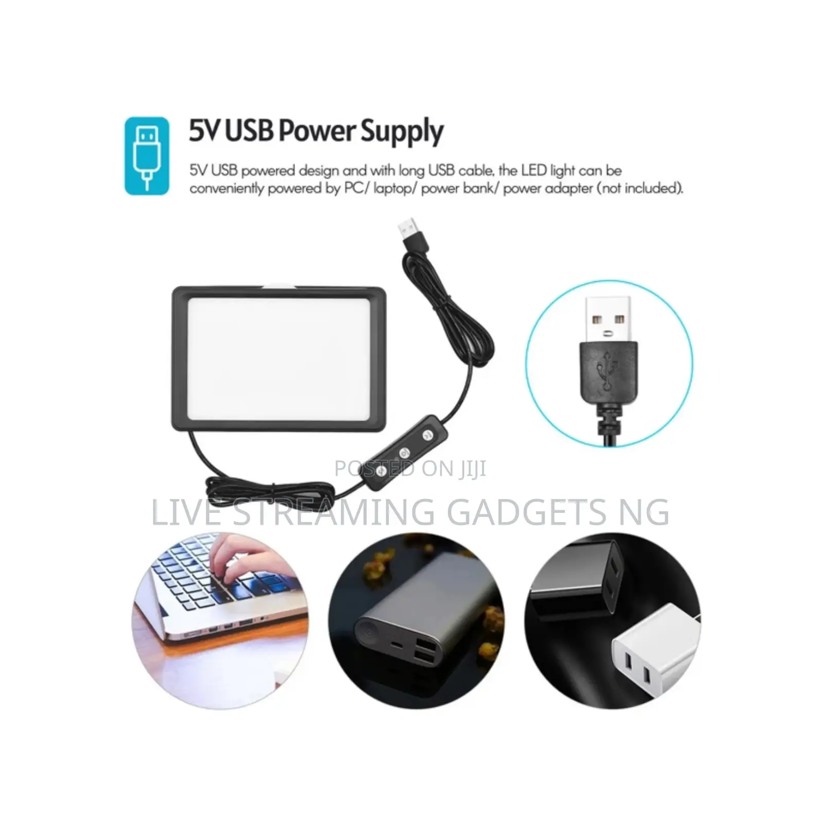 Andoer USB Video Lighting Kit/ LED Professional Fill Light F