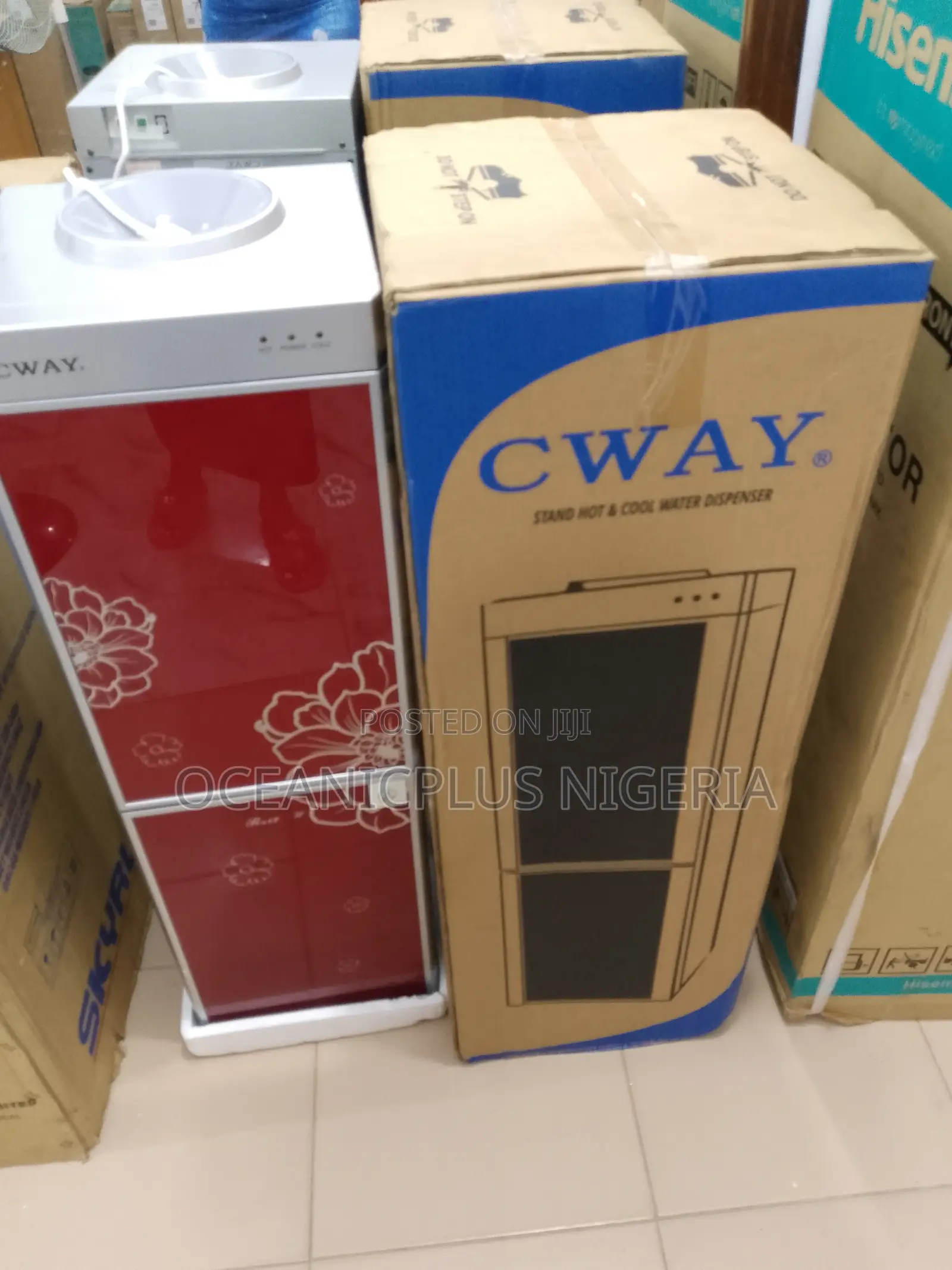 Very Reliable Cway Hot and Cold Water Dispenser With Fridge
