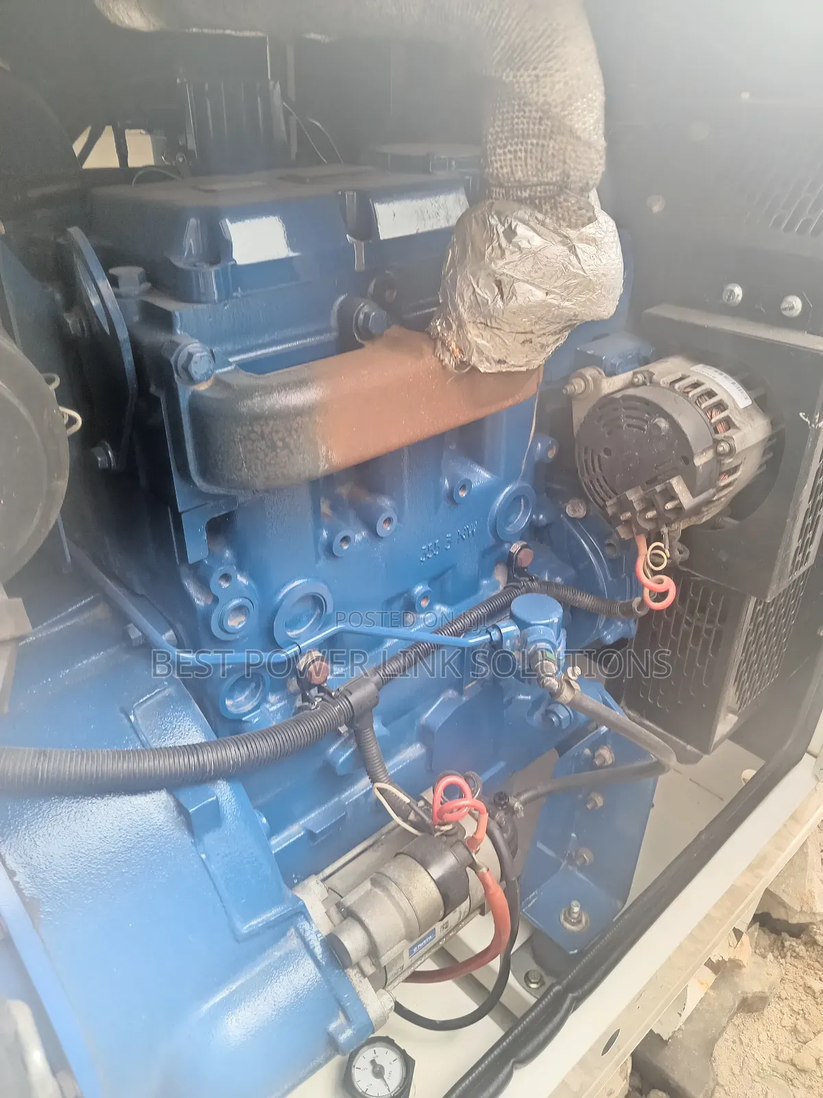 Almost Brand New 30kva UK Perkins Generator For Sale