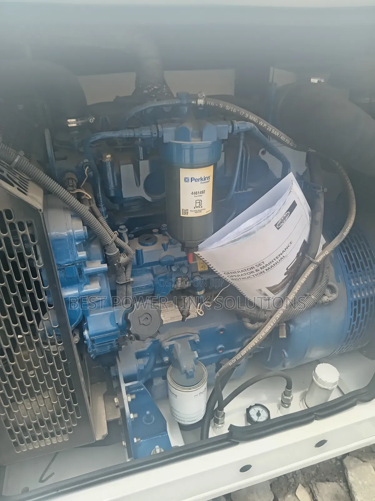 Almost Brand New 30kva UK Perkins Generator for Sale Near