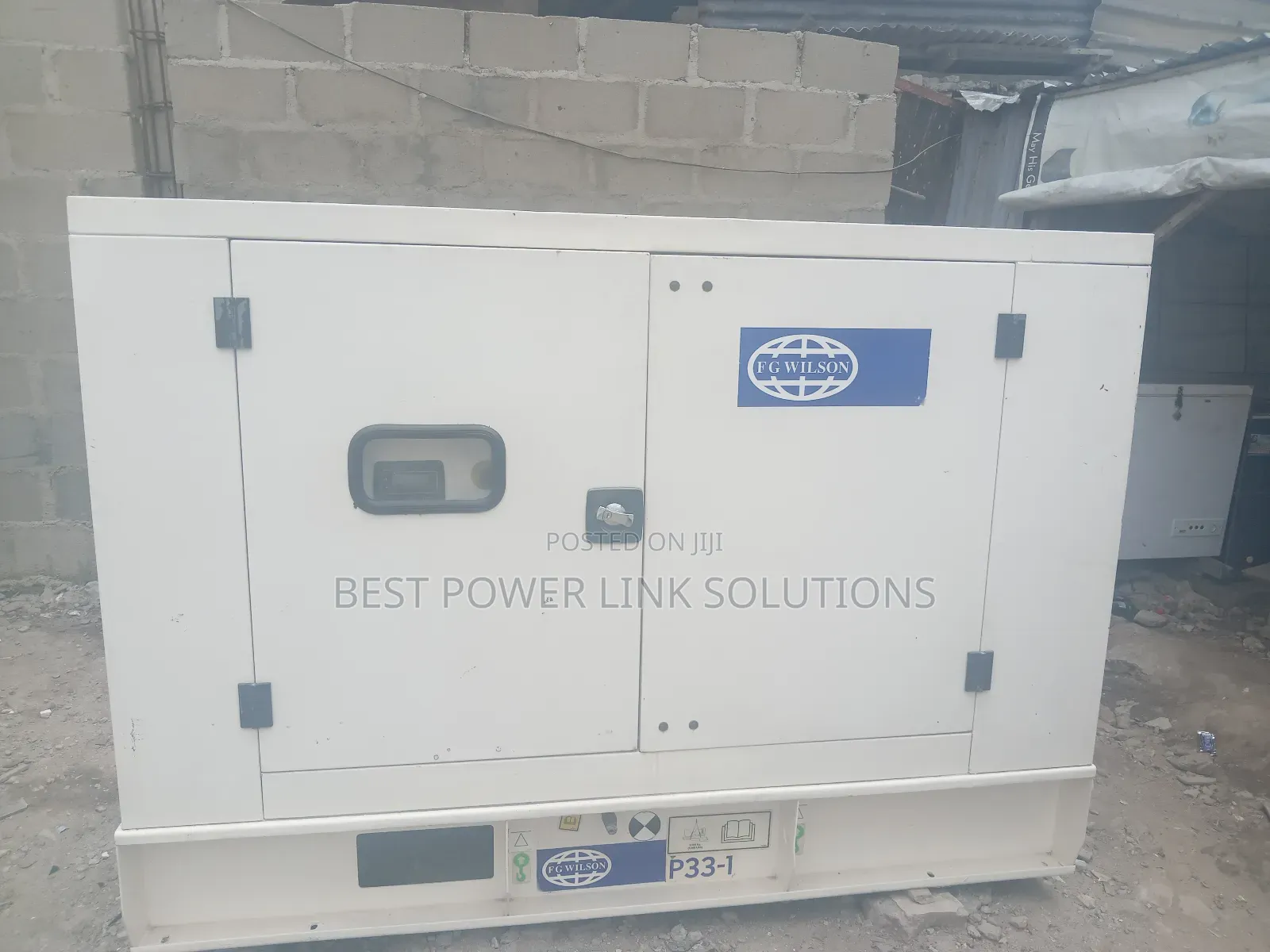 Almost Brand New 30kva UK Perkins Generator for Sale Near
