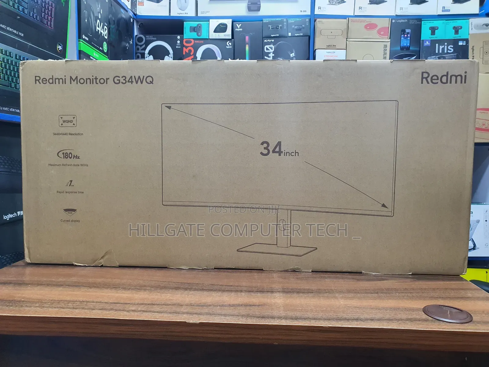 Mi Redmi Curved Gaming Monitor 34inches