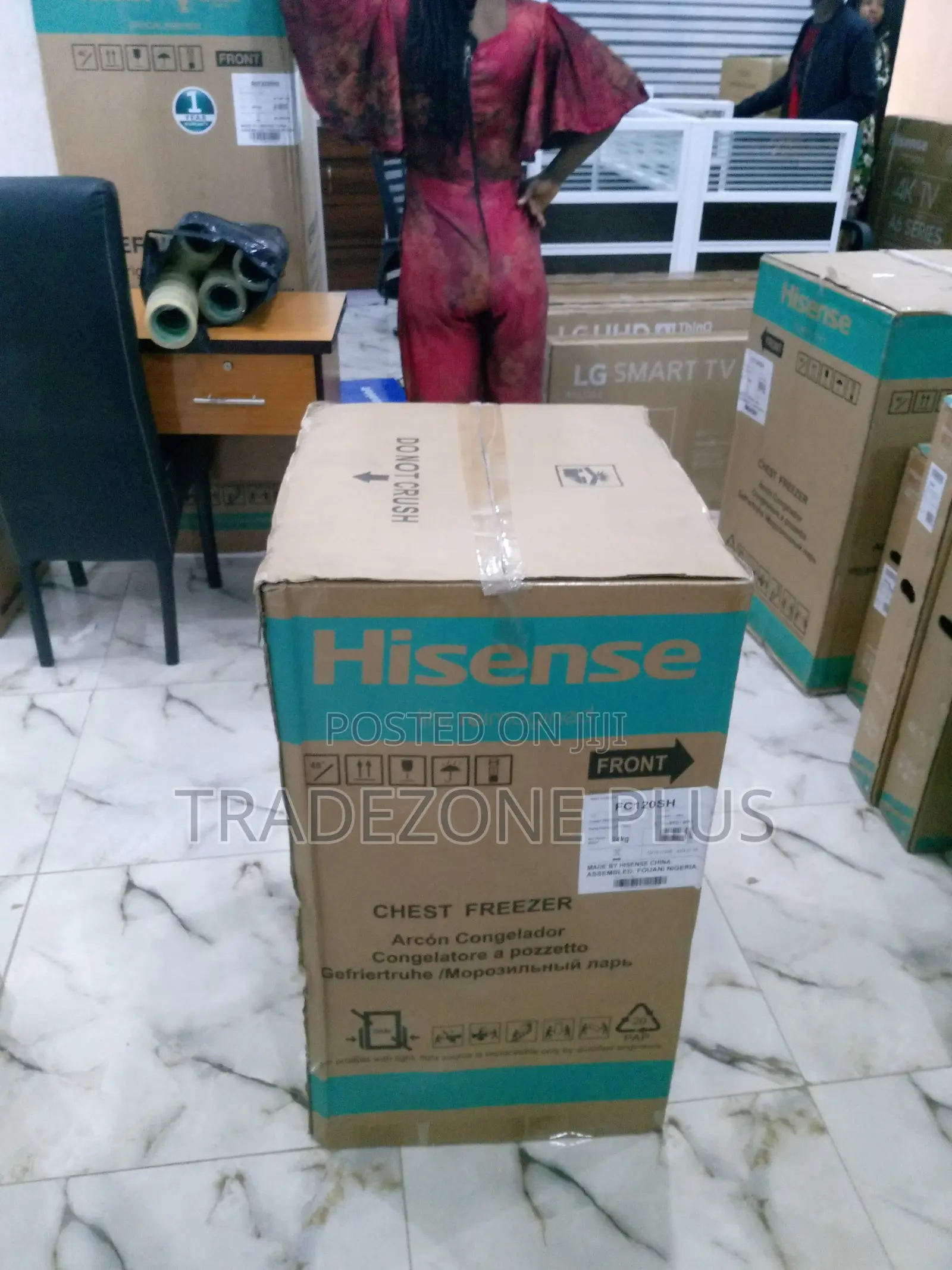 Effective 95L Hisense Chest Freezer Single Door Fc120sh