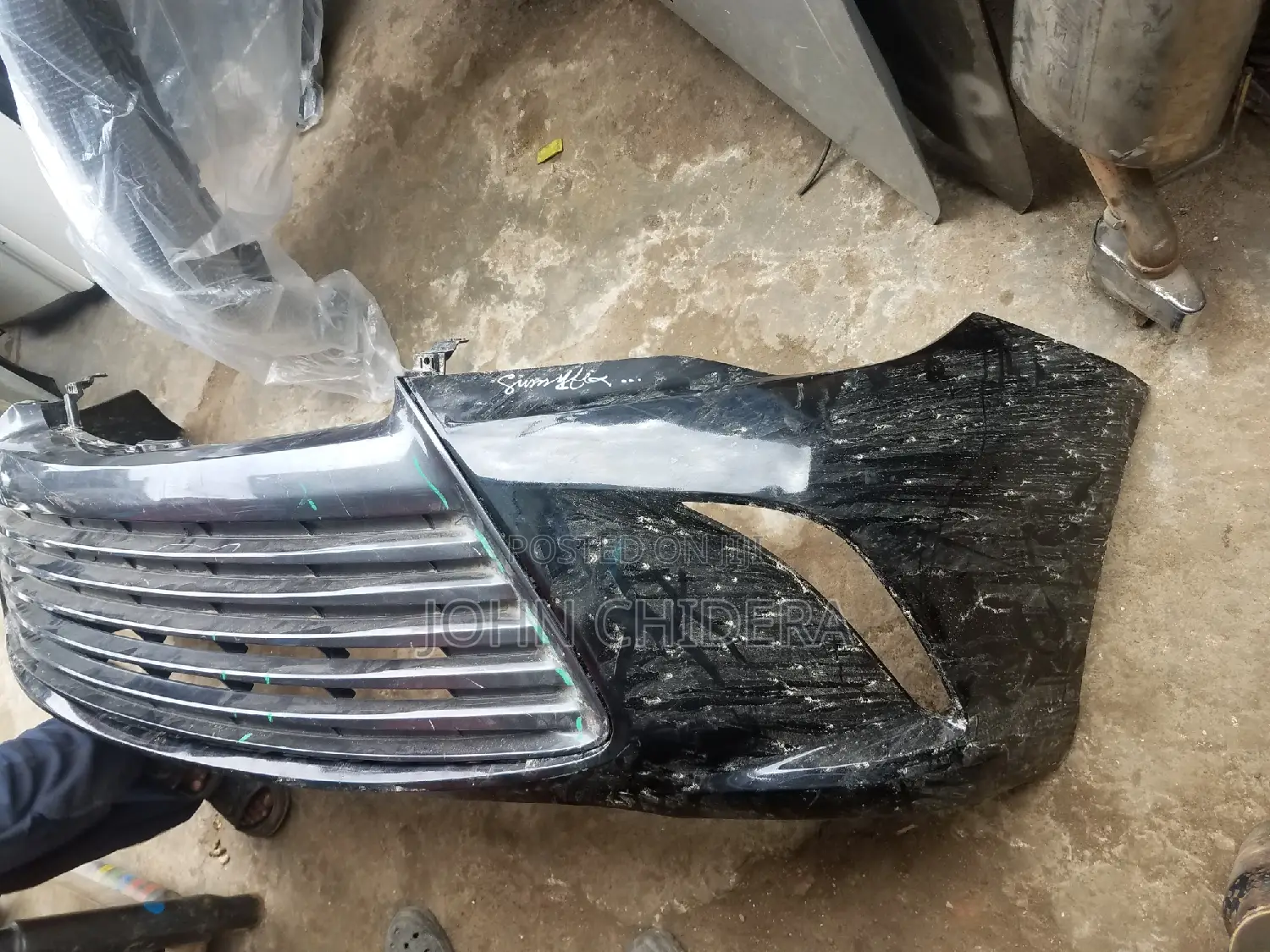 Complete Bumper With Down Grill Toyota Camry