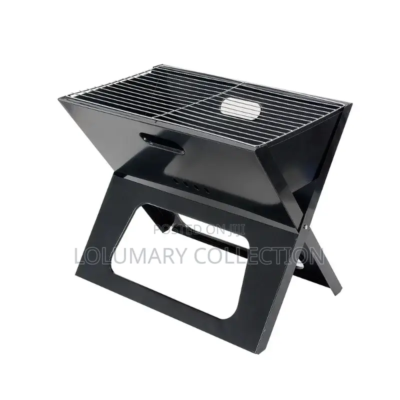 Portable Foldable Charcoal Barbecue Grill Stand